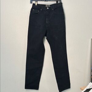 Women's Classic Black Straight Pants